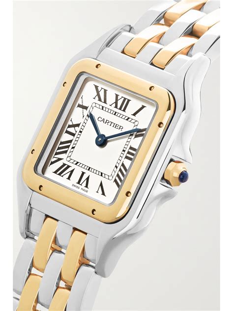 gold panthere cartier watch|cartier panthere watch price.